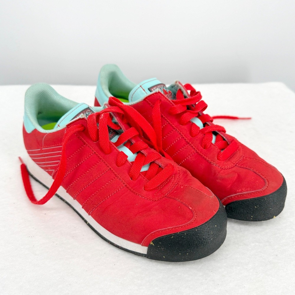 Adidas Originals Dragon Red Light Blue Sneakers C76032 Mens 6 Womens 7.5